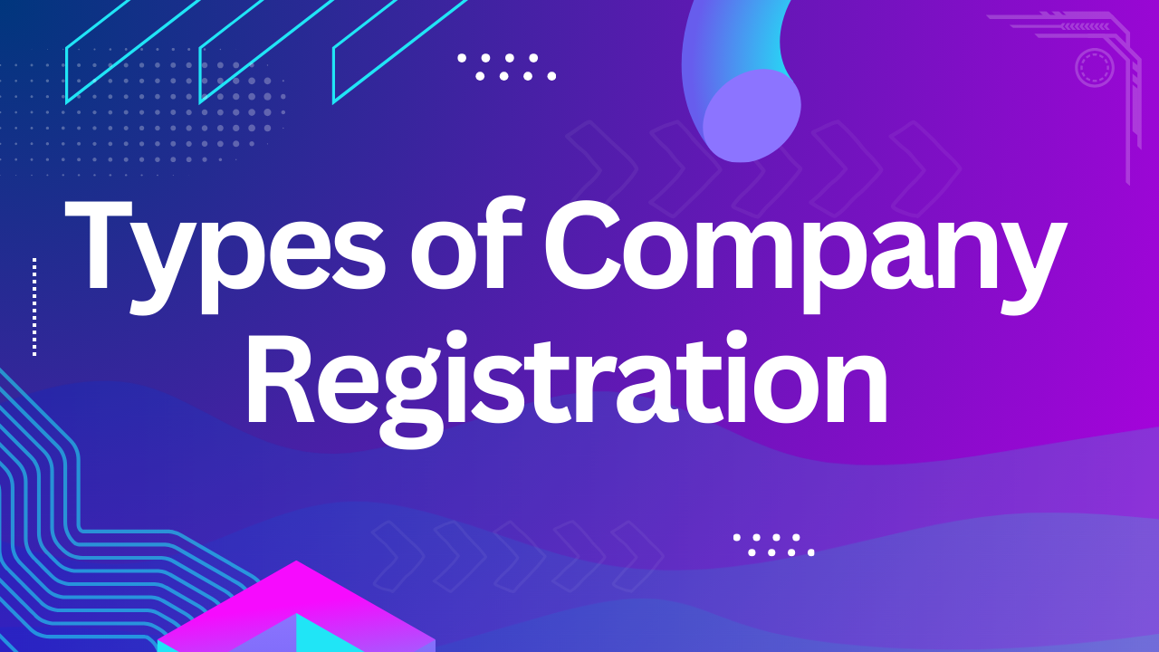 types of company registration in india